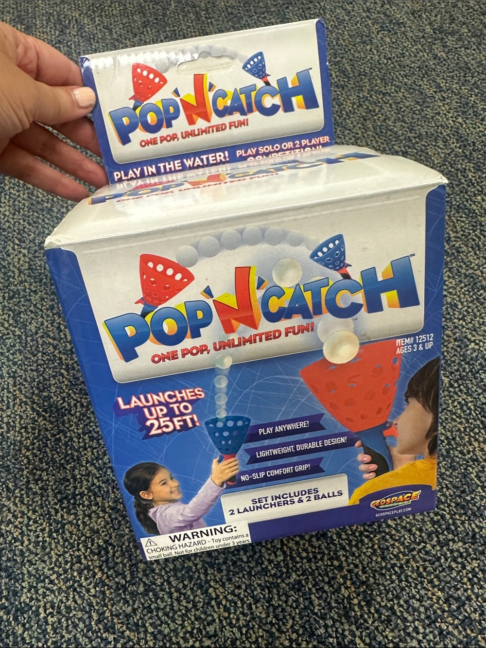 Kids Launcher Set - Red & Blue